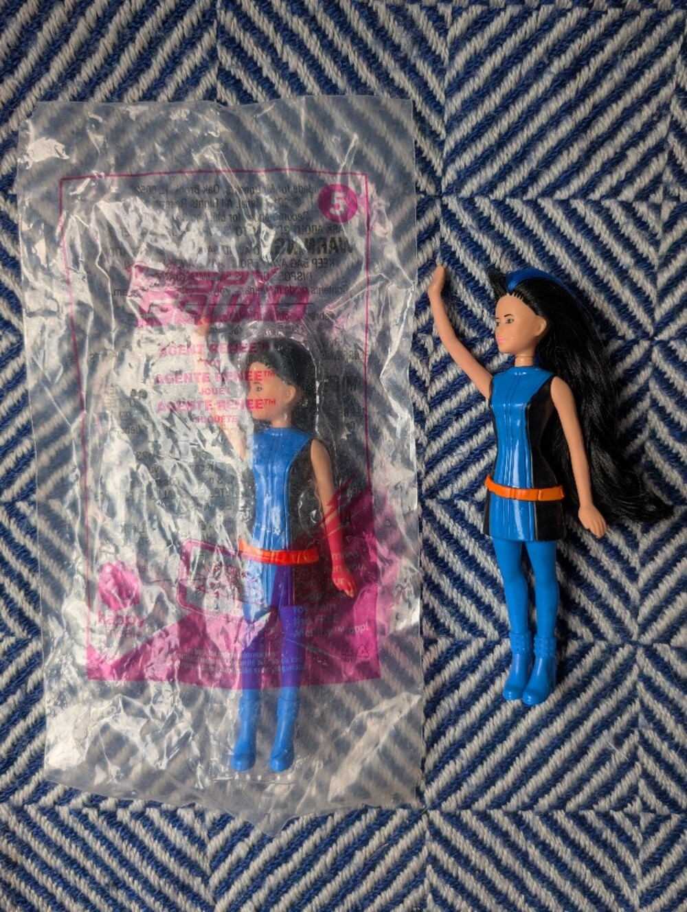 5 For $25 🩷 Barbie Spy Squad Agent Renee McDonald's Happy Meal Dolls 2016